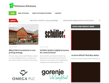 Tablet Screenshot of kitchens-kitchens.co